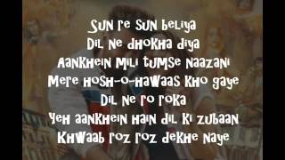 Matargashti LyricsTamasha  Beautiful Deepika [upl. by Welker]