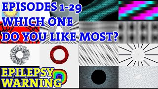 CREATIVE CODING with Processing  Art Tutorial Episodes 129 Which one do you like most [upl. by Skye]