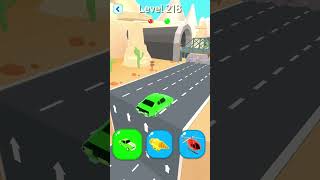 ShapeShifting 2 GAMEPLAY Level No 218 Walkthrough  New Update Car Racing Shorts ShapeShifting [upl. by Allmon459]