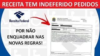 Receita Federal tem indeferido pedidos de isenção por não enquadrar nas novas regras [upl. by Gabriel310]