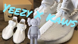 你跟上潮流了嗎？最新的綁鞋帶方式趕快學起來『Yeezy X Kaws』 [upl. by Lyckman986]