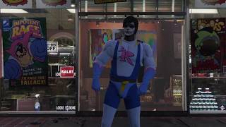 GTA Online  Obtaining the Impotent Rage Outfit and Haircut [upl. by Epolulot167]