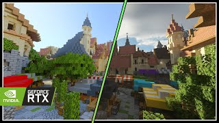 Minecraft RTX vs SEUS PTGI E12  Ray Tracing Comparison  RTX 2080 [upl. by Ahtelat156]