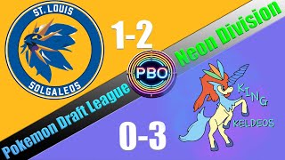 Pokémon Draft League  St Louis Solgaleos VS King Keldeos  S6 W4 Neon Div [upl. by Diantha]