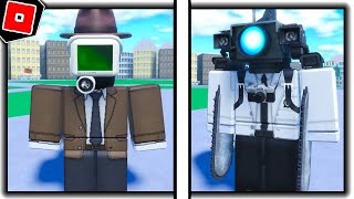 How to get CHIEF SCIENTIST and DETECTIVE CAMERAMAN BADGES in OMEGA SKIBIDI TOILET RP 2  Roblox [upl. by Ahselat931]