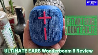 UE Wonderboom 3 Portable Bluetooth Speakers Review amp Sound Test [upl. by Ayoral]