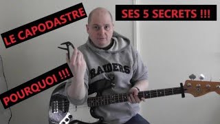 Pourquoi et comment utiliser un capodastre pour guitare basse [upl. by Gibb466]