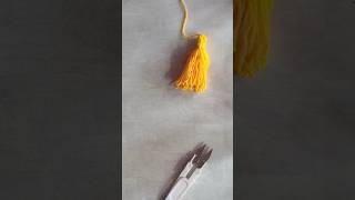 How to Make Tassel 🧶 shorts youtubeshorts [upl. by Marras]