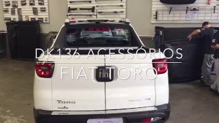 Capota Marítima Fiat TORO  Dk136 Acessórios [upl. by Harman]