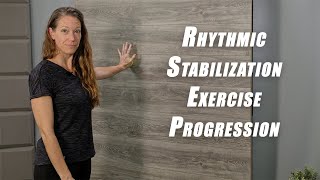 Rhythmic Stabilization for Shoulder Rehabilitation  ADVANCED Exercise Progression [upl. by Smoht]