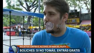 Si no tomás entrás gratis al boliche qué piensa la gente  Telefe Noticias [upl. by Whitehouse]