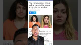 Fighting over unseasoned chicken truecrime [upl. by Annairdua]