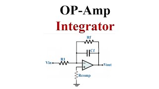 OPAmp Integrator Derivation and Examples [upl. by Presley]