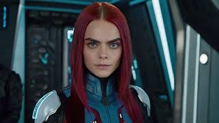 AI Generated Art Cara Delevingne as Laureline from Valerian and Laureline [upl. by Jefferey]