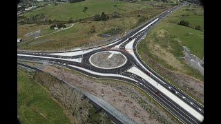 Ara Tūhono – Pūhoi to Warkworth Project Flyover March 2023 [upl. by Paxton]