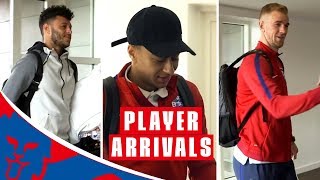 England Arrive for Netherlands and Italy Friendlies  Inside Access [upl. by Yramesor]