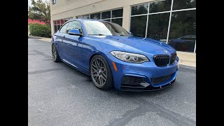 2017 BMW M240i 6spd Coupe walk around drive and demo [upl. by Terrye]