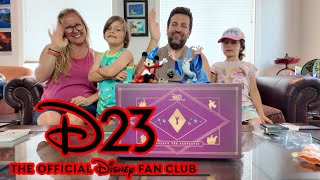 2024 Disney D23 Gold Member Collector Set Unboxing [upl. by Speroni]