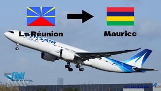 CORSAIR  A330  FMEE Reunion  FIMP Maurice  MSFS  Real Ops [upl. by Neddie952]