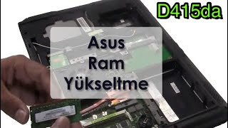 Asus D415da RAM ve SSD takmayükseltme işlemi nasıl yapılır kısa anlatım [upl. by Lyrradal897]