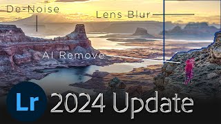 Adobe Lightroom 2024 Update New Preset Tool AI Remove Denoise and more [upl. by Netniuq]