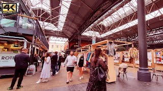 Old Spitalfields Market Tour 2020 with Street Food  LONDON WALK [upl. by Shelba]