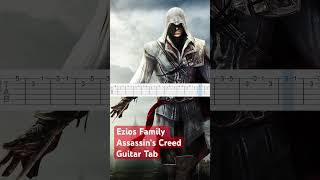 Assasin‘s Creed  Ezio‘s Family Guitar Tab shorts short shortvideo viral music tutorial [upl. by Merwin]