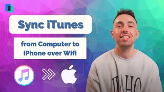 How to Sync iTunes Music from Computer to iPhoneiPad over Wifi  2021 [upl. by Atoel539]