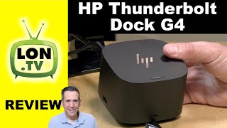 HP Thunderbolt Dock G4 Review [upl. by Woehick]