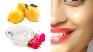 नींबू और गुलाबजल को चेहरे पर लगाने के फायदे  Magical Beauty Benefits of Lemon amp Rose Water [upl. by Odetta]