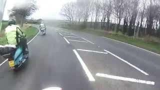 C2C lambretta club rally 2014 A1 to Kelso [upl. by Amick]