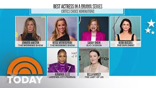 These are the nominees for the 2024 Critics Choice Awards [upl. by Rambort]