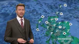 STV Weather With Sean Batty  Wednesday 17th January 2018 [upl. by Emogene]