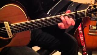 Guitare acoustique utilisation capodastre [upl. by Aitrop]