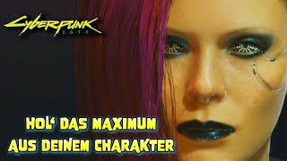 👑 Perfekten Charakter erstellen in Cyberpunk 2077 🧐 Character Creator Klassen und Gameplay Deutsch [upl. by Brandais]