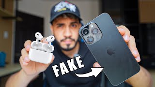 Compré un iPhone 15 PRO MAX FALSO en 100 😱  ¿Qué tan malo es [upl. by Ashby]