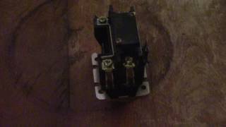 Air conditioner suicide contactor testing and disassembly [upl. by Armstrong]