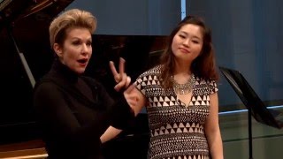 Joyce DiDonato Master Class 2015 Handel’s “Piangerò la sorte mia” from Giulio Cesare [upl. by Ldnek519]