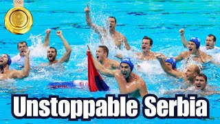 Serbia’s Golden HatTrick Men’s Water Polo Victory at Paris 2024 [upl. by Gabler642]