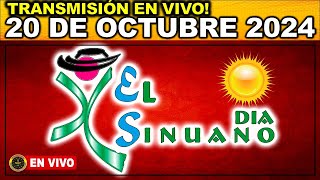 SINUANO DÍA Resultado EL SINUANO DÍA DOMINGO 20 de Octubre de 2024 [upl. by Lleval]