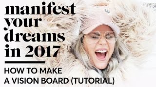 Vision Boards 101 PART 1 How to make a vision board [upl. by Manson]