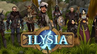 Novo MMORPG VR ILYSIA Meta Quest e Steam [upl. by Annanhoj]