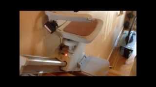 used stairlift Acorn Superglide 120 for sale call 267 2108499 PA [upl. by Madelaine]