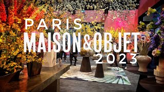 🇫🇷PARIS EXPO quotMAISON amp OBJET 2023quot 4K VERSION 19JANUARY2023 [upl. by Nalepka676]