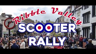 Ribble Valley Scooter Rally Mod Weekender 2023 Clitheroe Lancashire [upl. by Yadrahs]