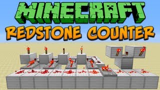 Redstone Counter Tutorial [upl. by Mairhpe]