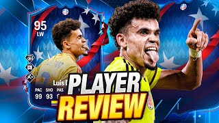 95 PATH TO GLORY LUIS DIAZ PLAYER REVIEW [upl. by Akers172]