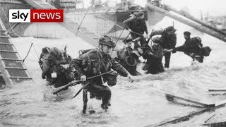 Archive Video Of The DDay Normandy Landings [upl. by Karilla108]