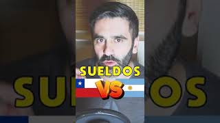 SUELDOS EN CHILE VS ARGENTINA  SUELDO MÍNIMO Y SUELDO PROMEDIO [upl. by Aysab202]