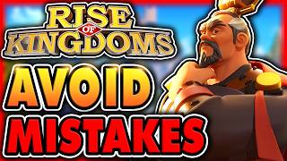 Rise of Kingdoms Beginners Guide HUGE Tips for New Players [upl. by Nahsar]